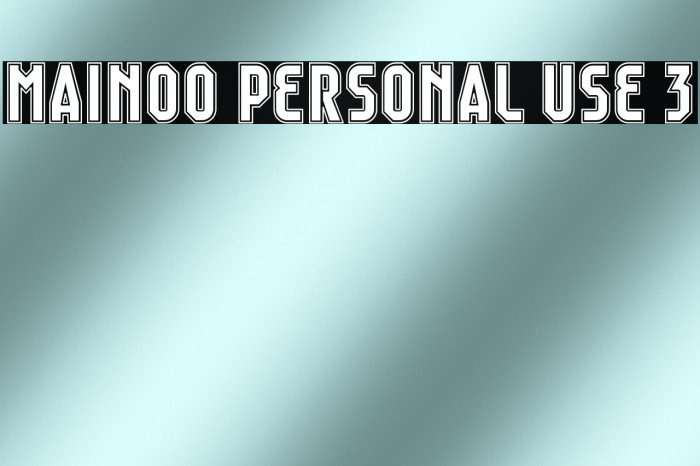 Mainoo Personal Use 3 Example 1