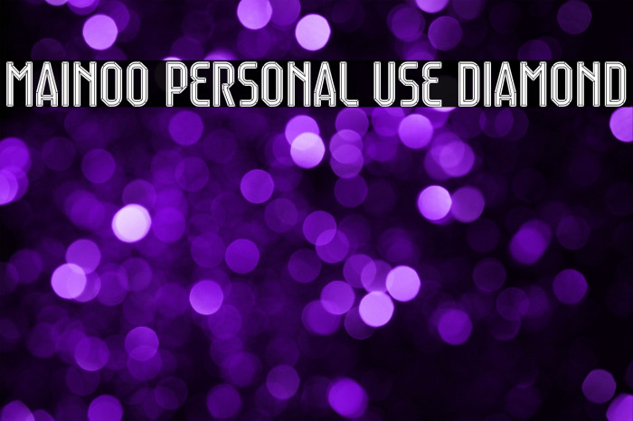 Mainoo Personal Use Diamond Example 1