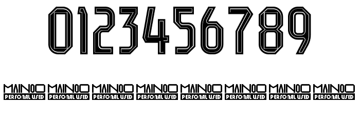 Mainoo Personal Use In Line Fuentes OTROS CHARS
