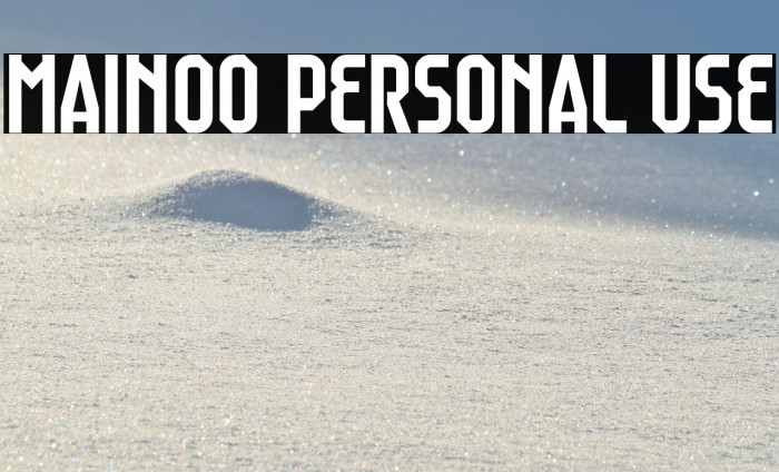 Mainoo Personal Use Example 1