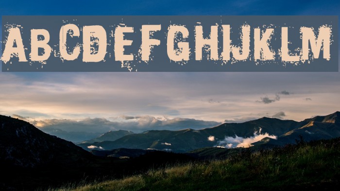 Mainpar Font examples