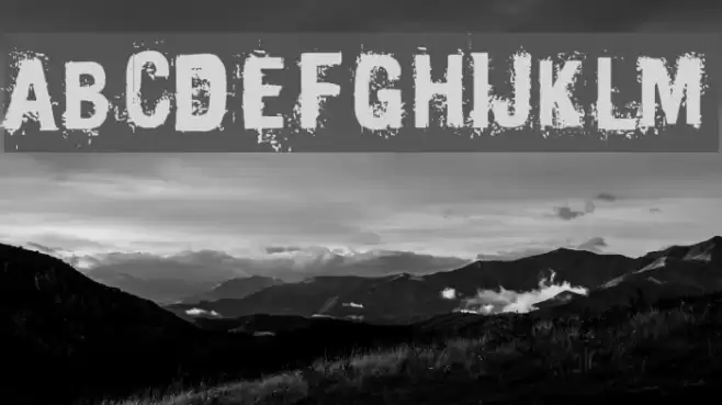 Mainpar Font examples