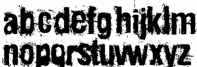 Mainpar Font LOWERCASE