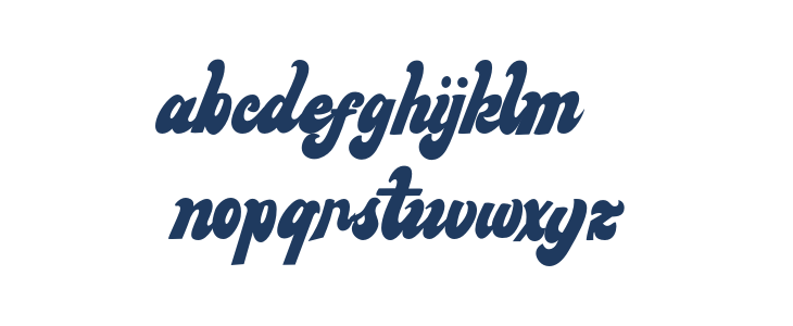 MainsainFont-Bold Lowercase