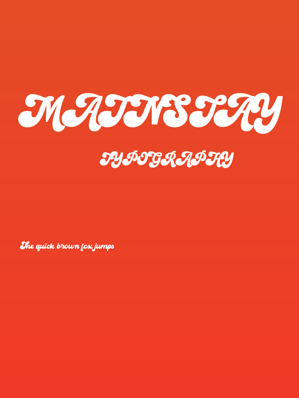 Mainstay Poster