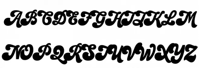 Mainstay Schriftart Groß