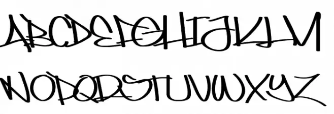 Mainstream PERSONAL USE ONLY フォント 大文字