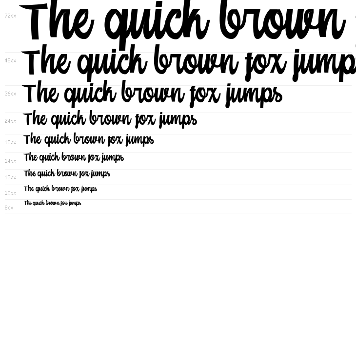 Mainstream Script-Medium Waterfall