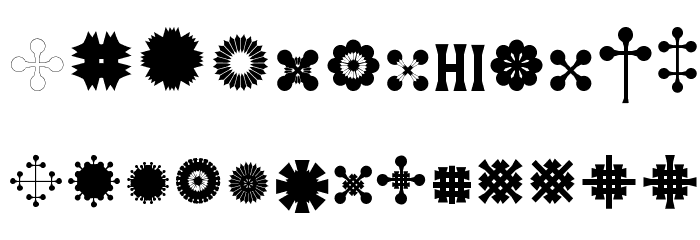 Mainz Font LOWERCASE