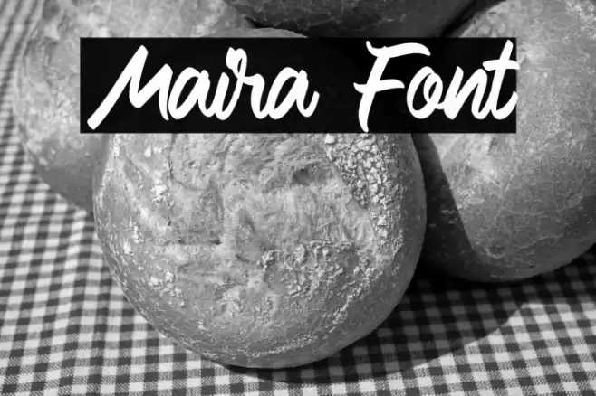 Maira Font examples