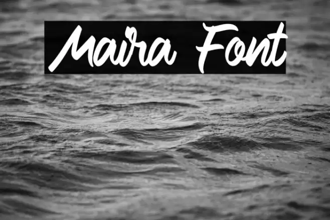 Maira Font examples