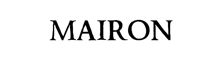 Mairon  Free Fonts Download