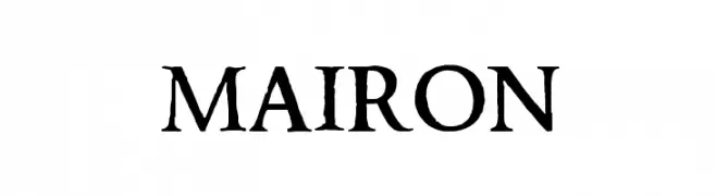Mairon  Descarca Fonturi Gratis