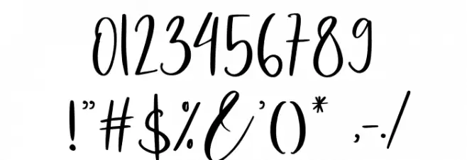 Maisha-Regular Font OTHER CHARS
