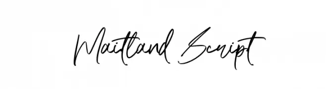 Maitland Script  baixar fontes gratis