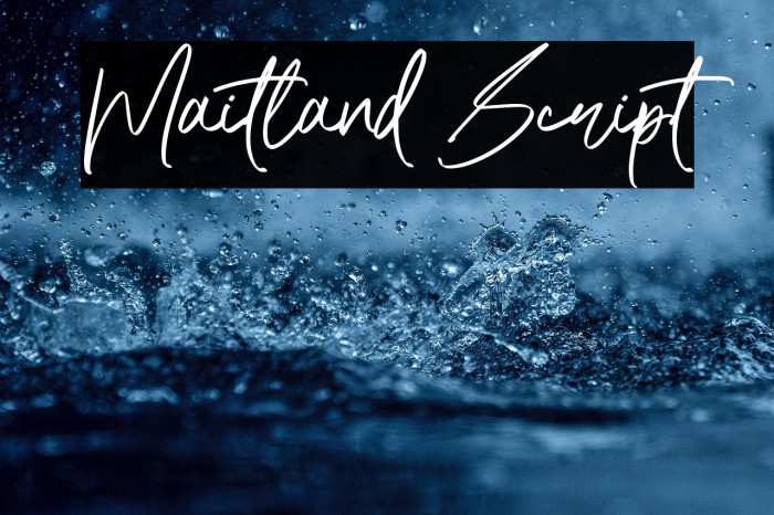 Maitland Script Example 2