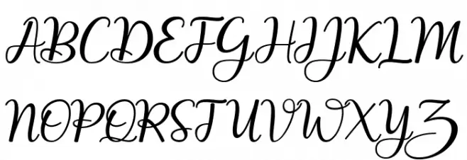 Maitlyn Script Fuentes MAYÚSCULAS