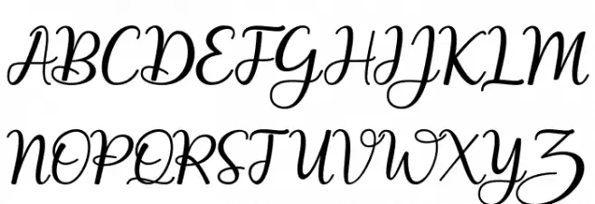 MaitlynScript Schriftart Groß