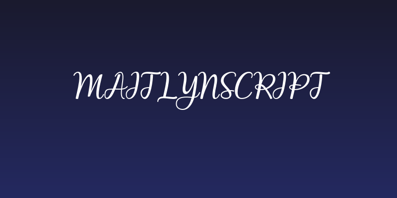 MaitlynScript Social Header