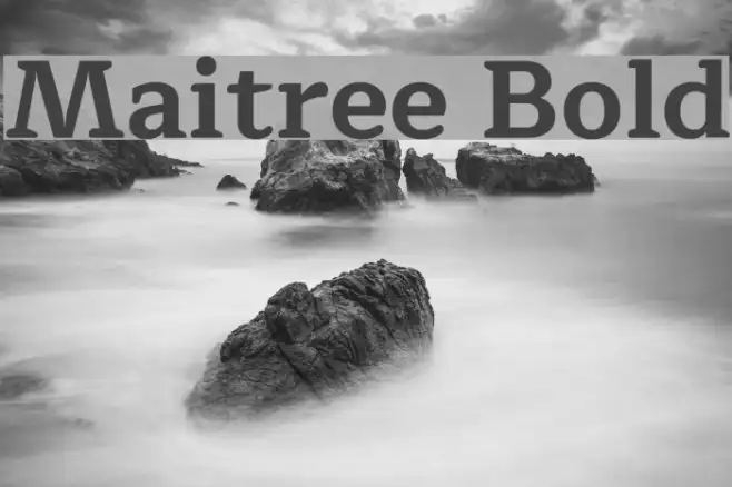 Maitree Bold Example 1