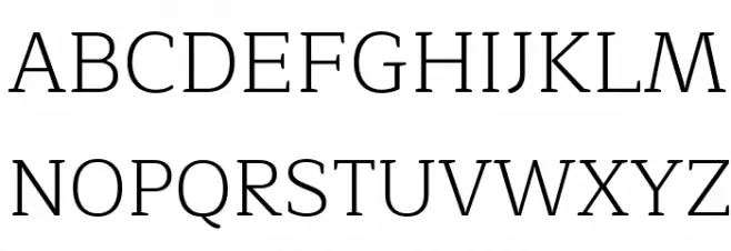 Maitree Light Schriftart Groß