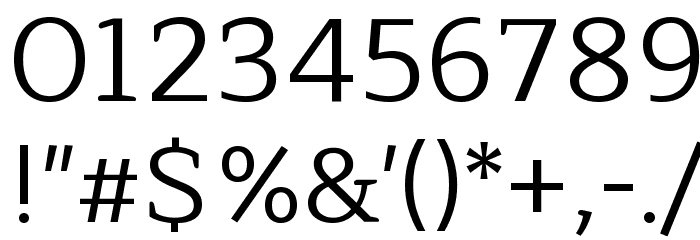 Maitree Regular Font OTHER CHARS