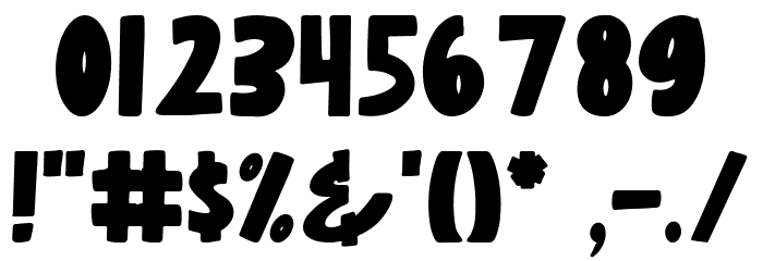 Maizar Sezar Regular Font OTHER CHARS