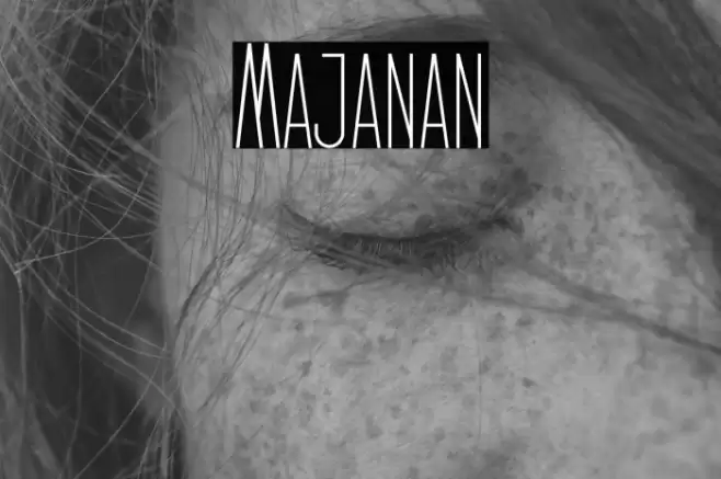 Majanan Font examples