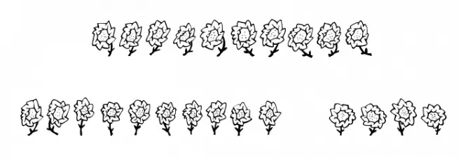 Maja's Flowers Fonte OUTROS PERSONAGENS