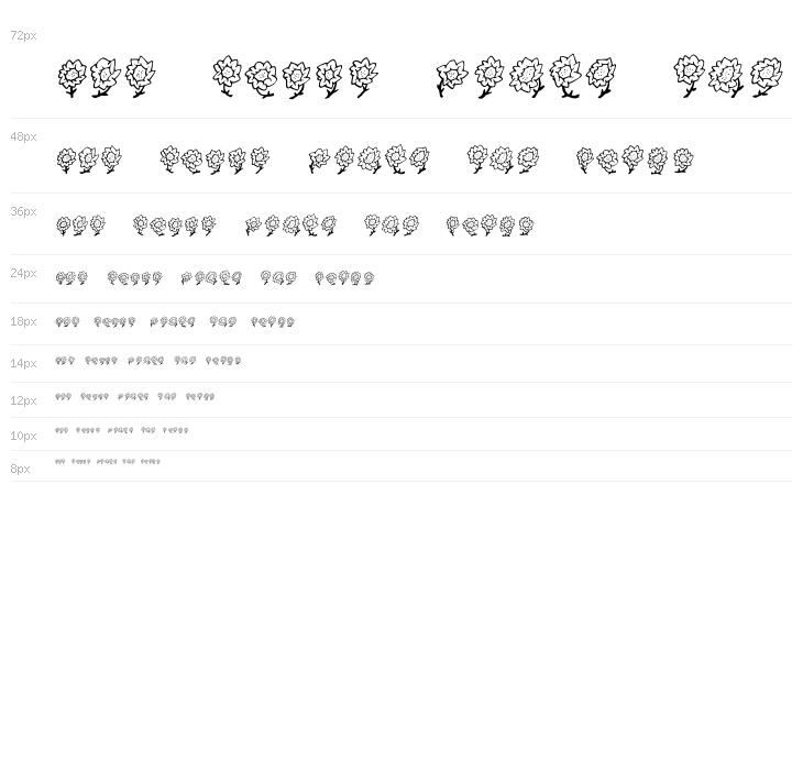 Maja's Flowers Waterfall