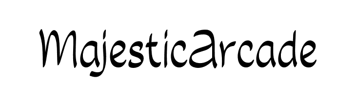 Majestic Arcade  Fuentes Gratis Descargar