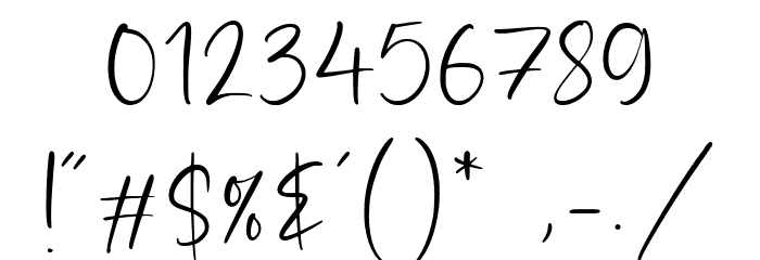 Majestic Bubble Font OTHER CHARS