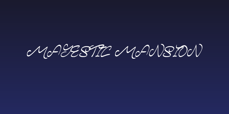 Majestic Mansion Social Header