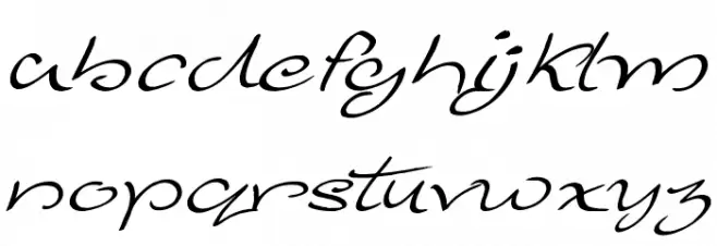 Majestic Mansion Schriftart Kleinbuchstaben
