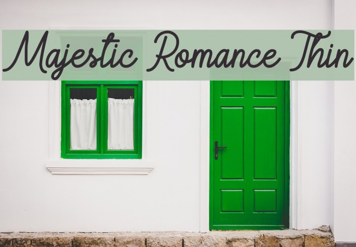 Majestic Romance Thin Example 3