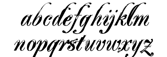 Majestic X Font LOWERCASE