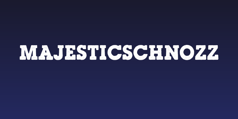 MajesticSchnozz Social Header