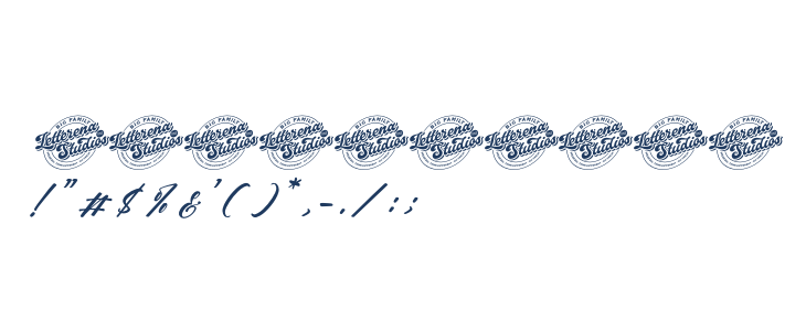 Majestric DEMO VERSION Italic Other Characters