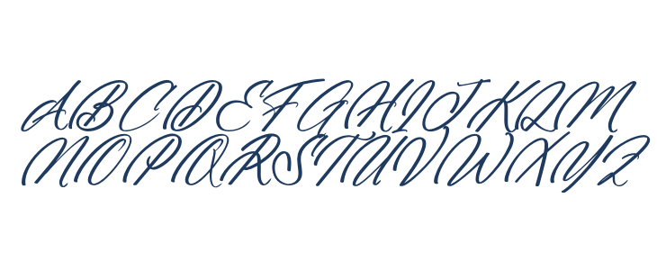 Majestric DEMO VERSION Italic Uppercase