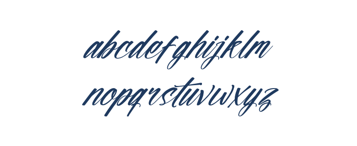 Majestric DEMO VERSION Italic Lowercase