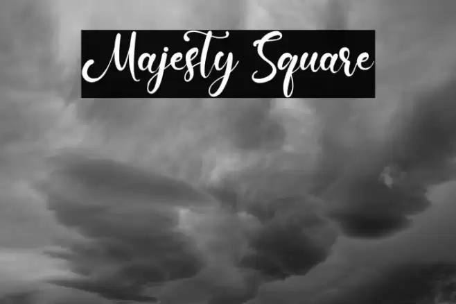 Majesty Square خط examples