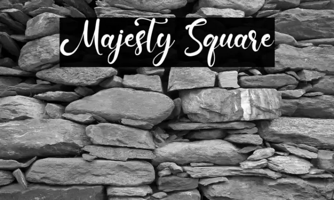 Majesty Square خط examples