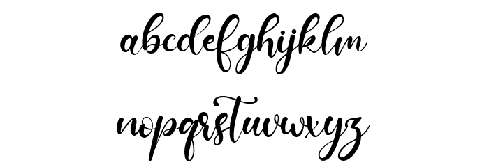 Majesty Square Font LOWERCASE