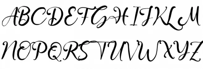 MajestySquare Schriftart Groß