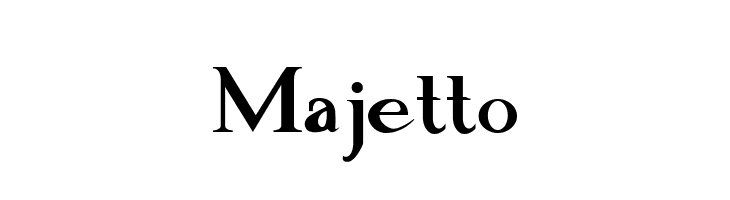 Majetto फ़ॉन्ट