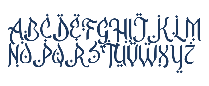 Majidi Mirage Three Uppercase