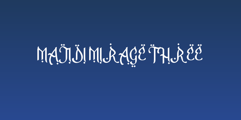Majidi Mirage Three Social Header