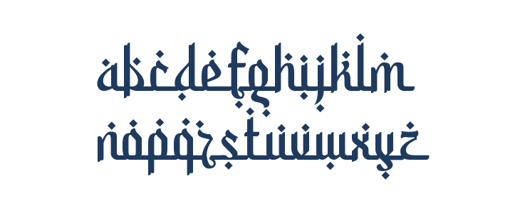 Majidi Mirage Three Lowercase