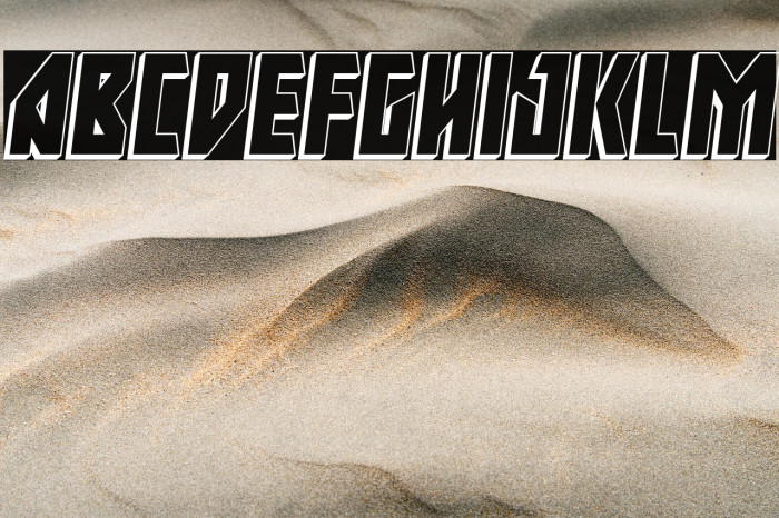 Major Force 3D Italic Example 2