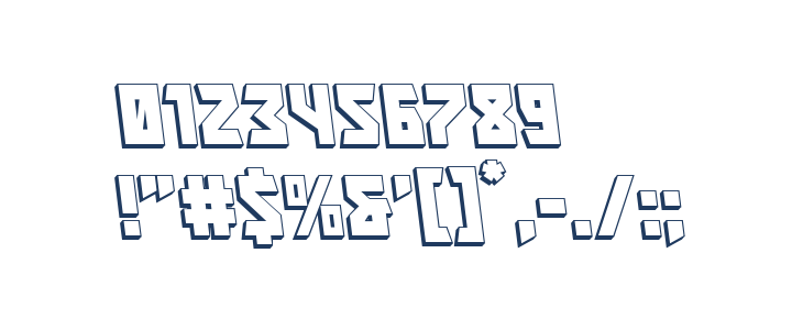 Major Force 3D Leftalic Other Characters